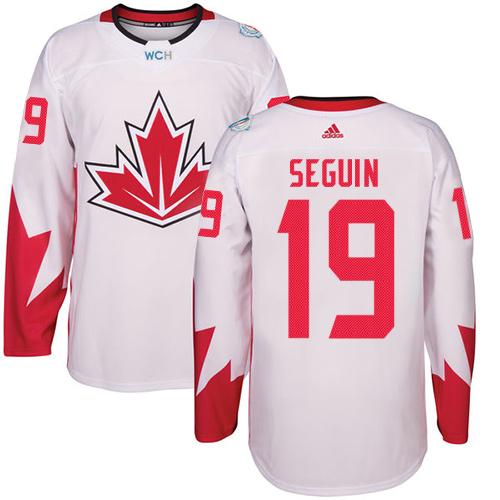 Team Canada #19 Tyler Seguin White 2016 World Cup Stitched Youth NHL Jersey